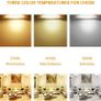 LED Downlights Ceiling Spotlights, 5W 500LM Cool White 6000K AC 220-240V, 6 Pack GU10 Recessed Ceiling Lights [Energy Class A++] Image 4