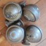4 Vintage Shepherd's Patent Ball Castors Image 2