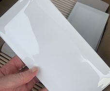 Metro tiles - white high gloss - 41 tiles