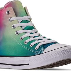 UK M9/W11 Converse Unisex Chuck Taylor All Star Psychedelic Hoops Tie-Dye High Top Casual Shoes