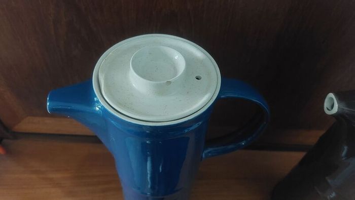 Fabulous Pair of Vintage Retro Arklow Pottery Tall Coffee Pots, No Lids, but Will Include One Damaged Lid - Perfect for High Display, or to Hold Flowers as Photographed