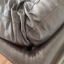 Brown Leather Corner Sofa Image 3