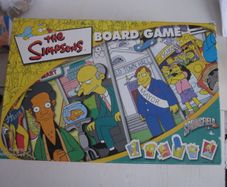 The Simpsons Board Game by Winning Moves  2000