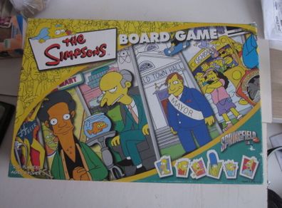 The Simpsons Board Game by Winning Moves  2000