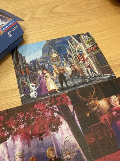 3 Frozen puzzles