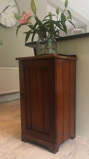 Edwardian bedside cabinet