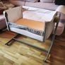 Chicco Next2Me Magic 2 Bedside Sleeping Crib - Beige Image 5