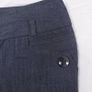 Awear Blue Vintage Wash Straight Leg Button Accent Low Waist Denim Trouser Pants 8UK/36EU Regular Image 4