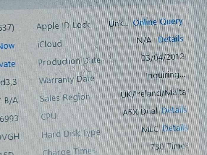 Apple Ipad 3rd Generation 32gb Black Activation Locked In Excellent ...