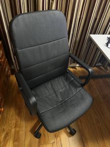office chair, Swivel chair, Bomstad black