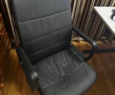 office chair, Swivel chair, Bomstad black
