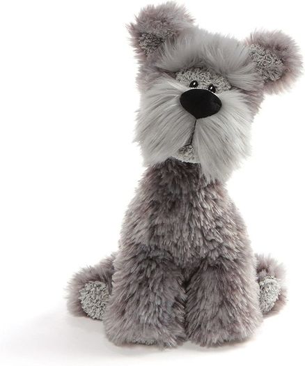 GUND Bentley Wire Hair Terrier Dog 11.5 Inch Plush, Gray Brand New Soft Toy Teddy Bear Plush