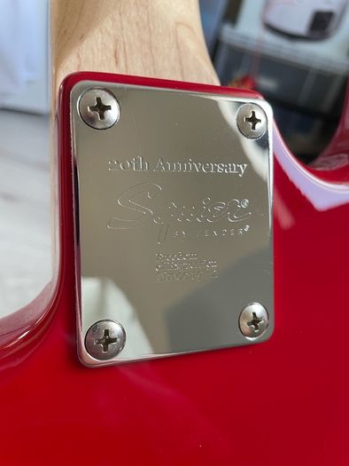 Fender Squier Strat Guitar 20th Anniversary