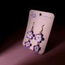 Polymer Spring Flower Earrings Image 3