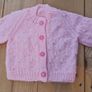 Handknit baby cardigans Image 5