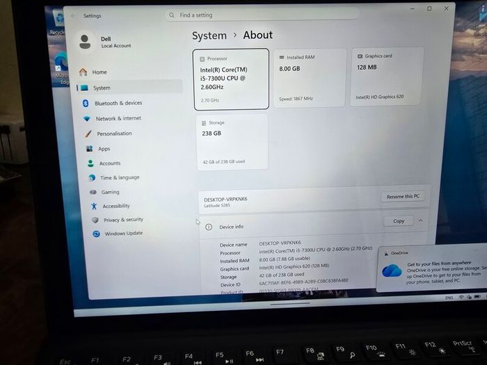 Dell Latitude 5285 | i5 | 8GB | 256GB | Touchscreen