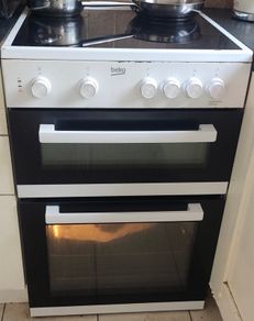 beko double ceramic electric oven
