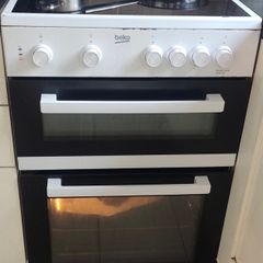 beko double ceramic electric oven