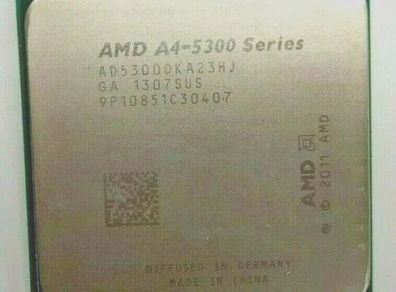 Amd A4-5300 3.4ghz 65w Fm2 Cpu