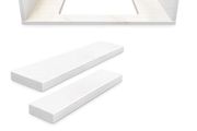 granite and quartz shelves , worktops , upstands etc