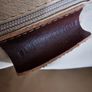 Handmade Italian Leather Travel Bag / Weekend Bag with Wheels Image 7