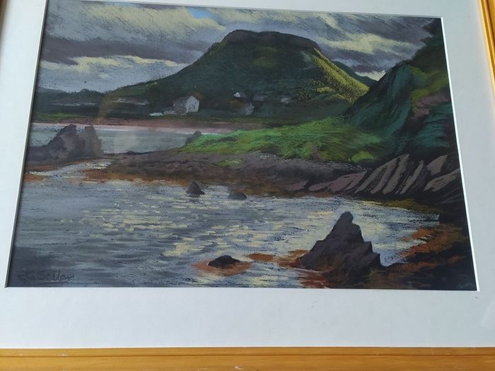 Original Pastel by Robert Gordon Sellar, ARUA,