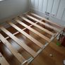 Standard double bed frame 4ft 6 free to take away Image 2