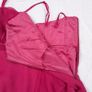 Debut Pink Chiffon Sleeveless Strappy/Strapless Side-Knot Draped Cocktail Mini Dress 20UK/48EU Image 4