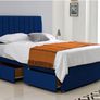 Hilton Divan Double & King Bed Frame With Drawers Image 6
