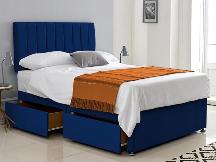 Divan Double & King Size Bed Frame With Mattress