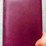 Tumi leather passport cover, burgundy Image 2