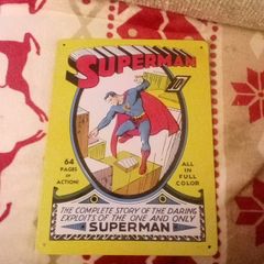 Superman Metal Plate Wall Hanger Eaglemoss