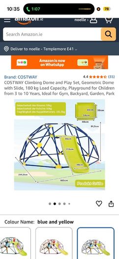 kids climbing frame