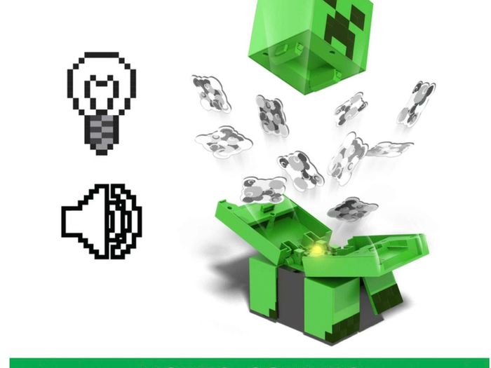 Minecraft RC Exploding Light and Sounds Creeper