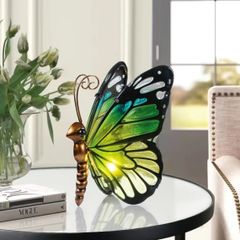 Green LED Butterfly Lamp