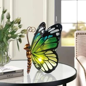Green LED Butterfly Lamp