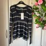 jumper  Bnwt size 12 stripe scoop neck hollister inspired Image 3