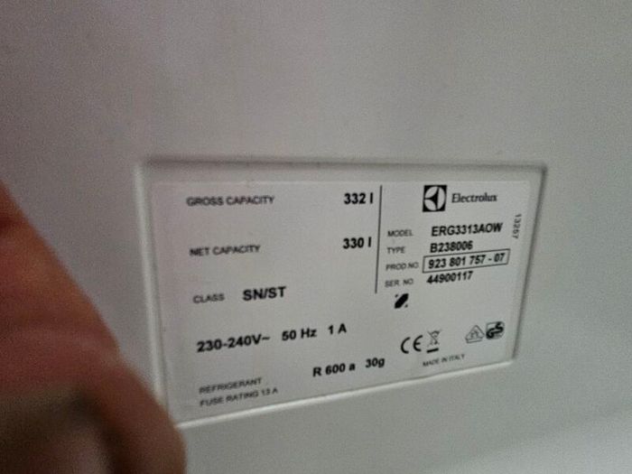 fridge lader integrated