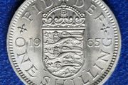 Great Britain 1965 Shilling Eng Rev BU coin