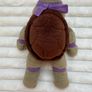 Teenage Mutant Ninja Turtles Donatello Vintage Plush Used Please look at the pictures Image 9