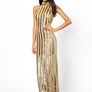 virgos lounge gold dress Image 3