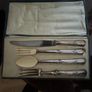 French antique sterling silver cutlery set Image 2