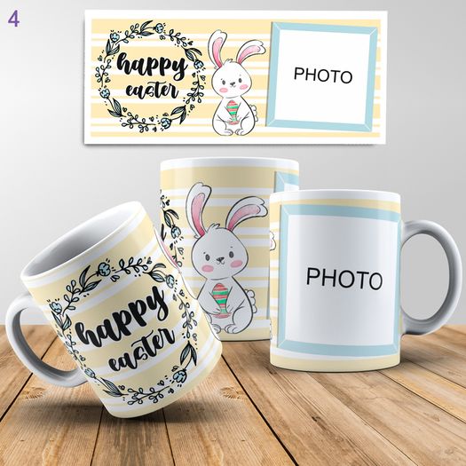 Easter Mugs with your own photo