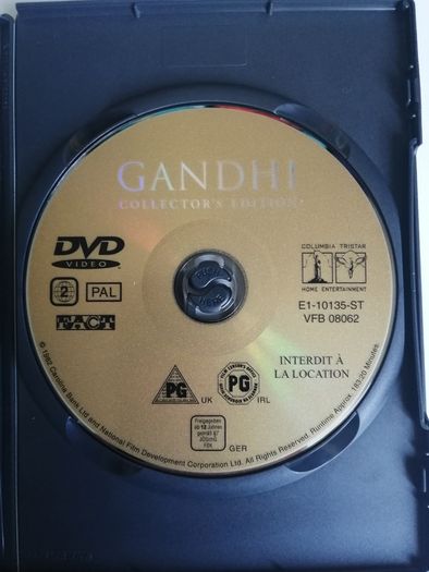 Gandhi (Richard Attenborough Film) [1982] Ben Kingsley, Martin Sheen [1xDVD Movie] Academy Award Winner