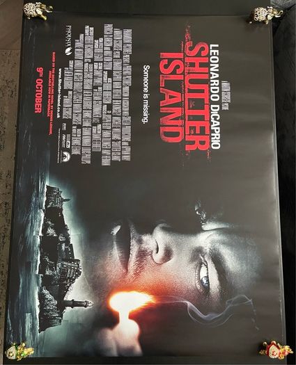 Shutter Island Large Official Cinema Poster 2010