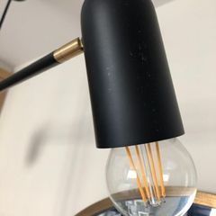 Contemporary Ceiling lights. Italy. Gold/Black. As New