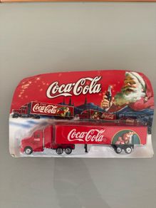Vintage Christmas Coca cola truck