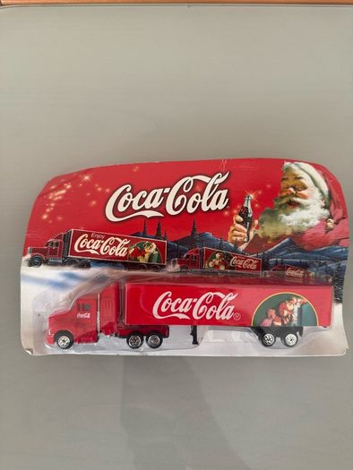 Vintage Christmas Coca cola truck