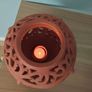 Terracotta candle holder T light Image 4