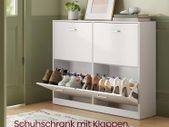 Space Saving Shoe Cabinet Holds Up to 28 Pairs